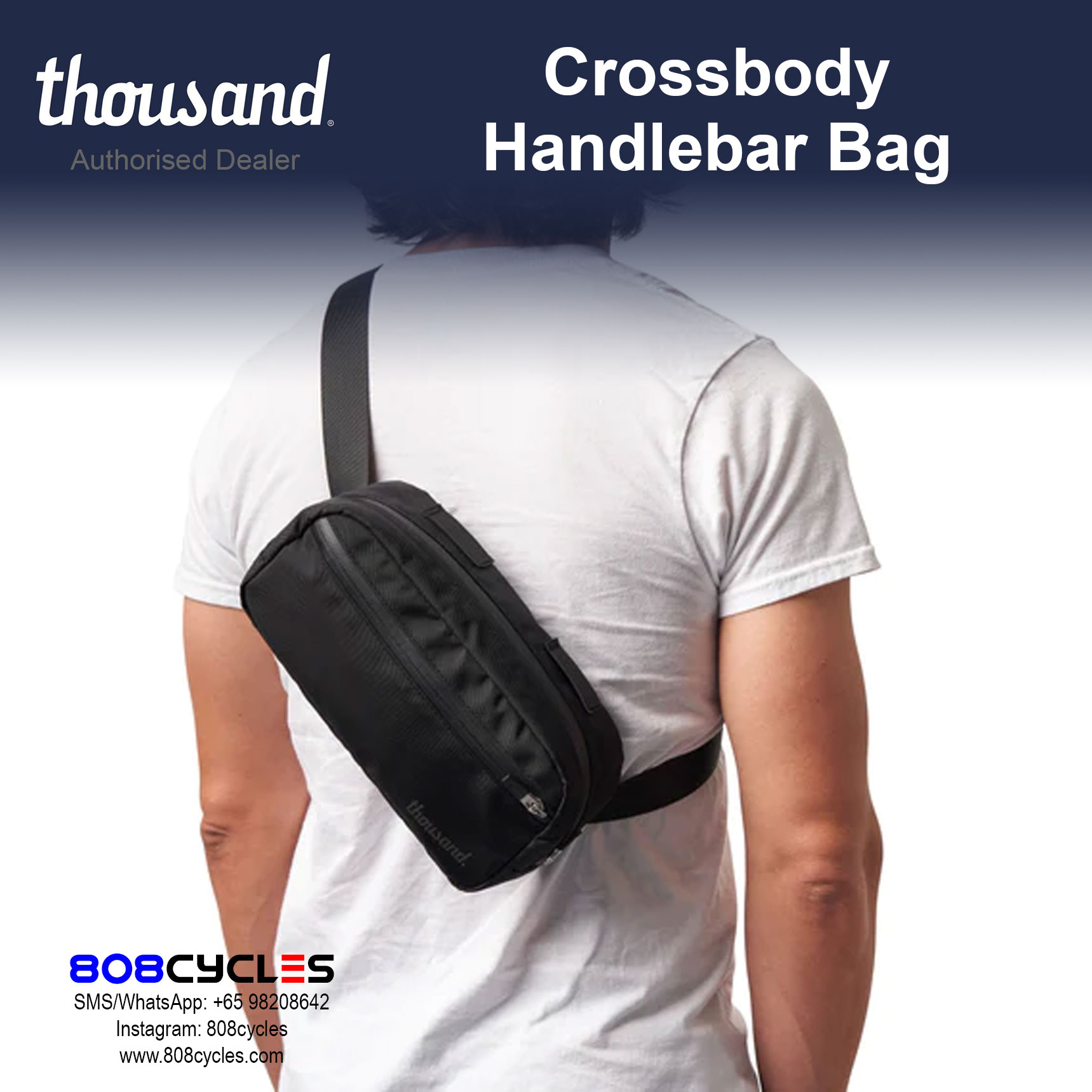 Thousand Crossover Handlebar Bag - Image 6