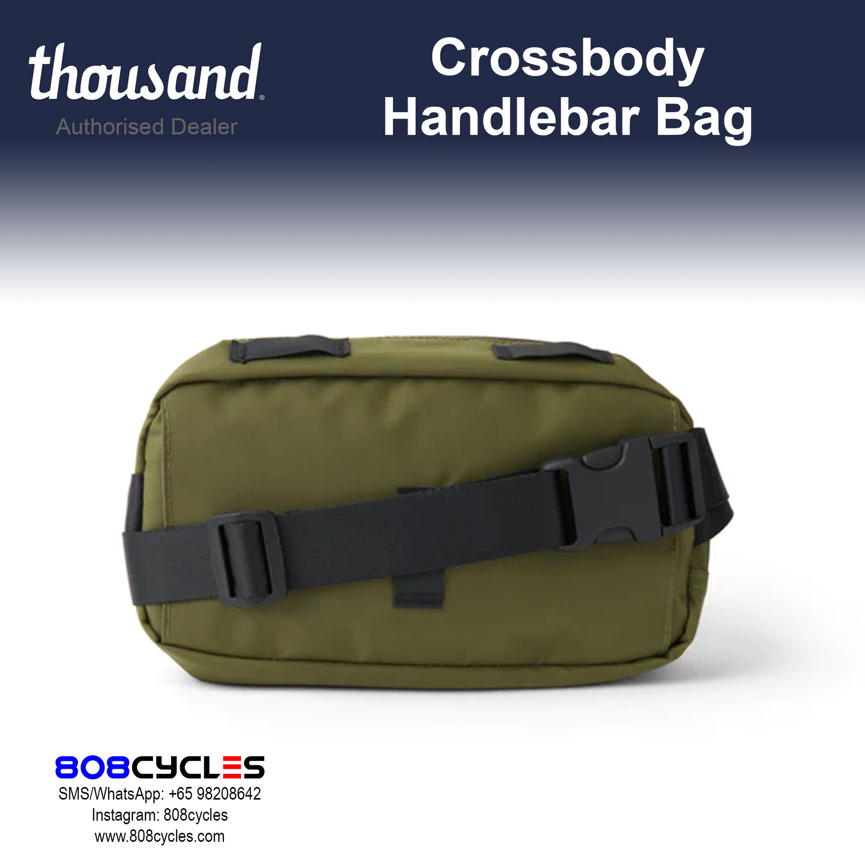 Thousand Crossover Handlebar Bag - Image 11