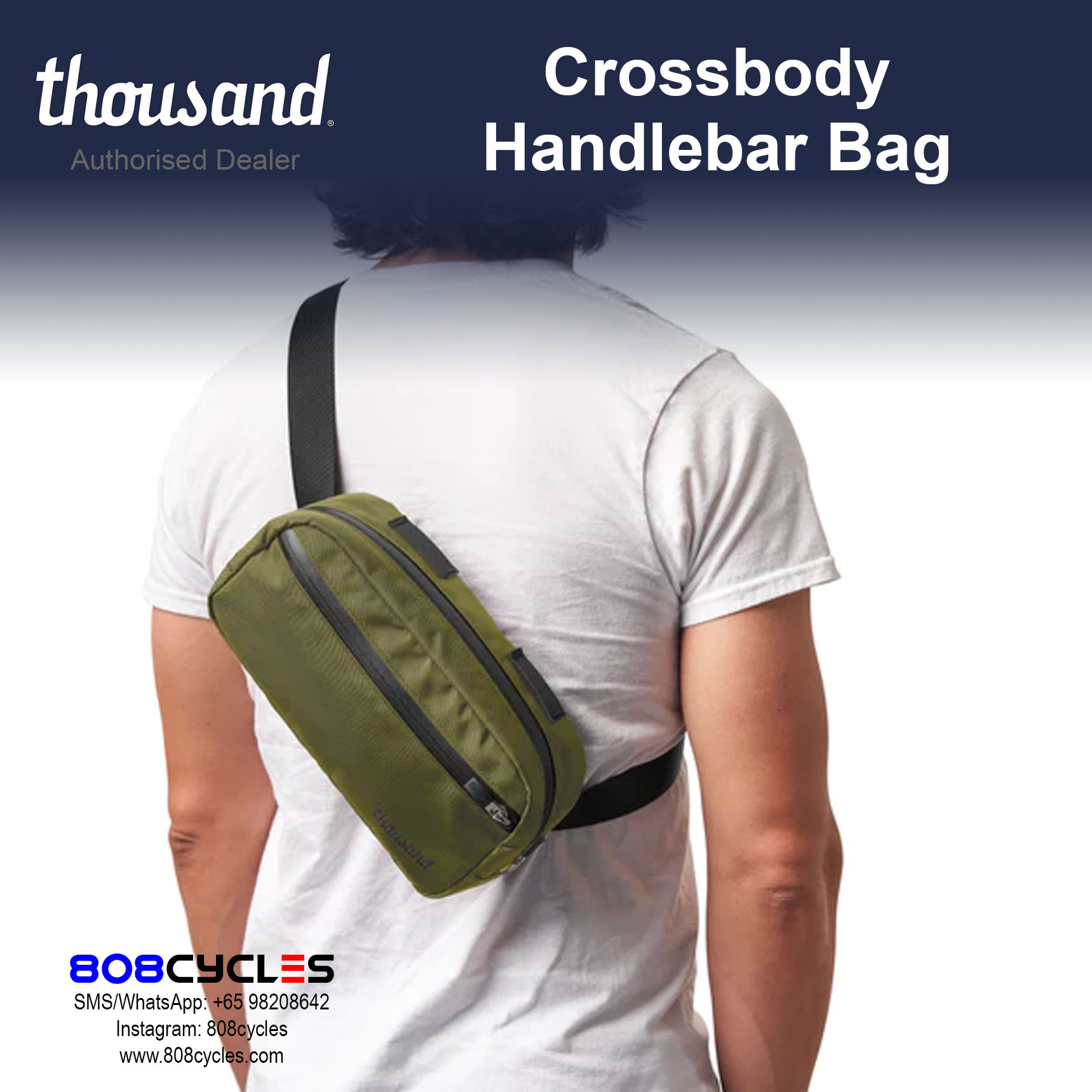 Thousand Crossover Handlebar Bag - Image 13