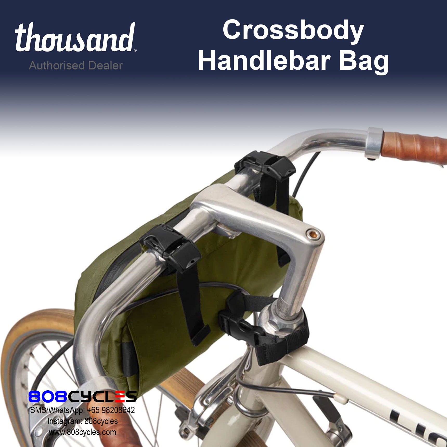 Thousand Crossover Handlebar Bag - Image 16