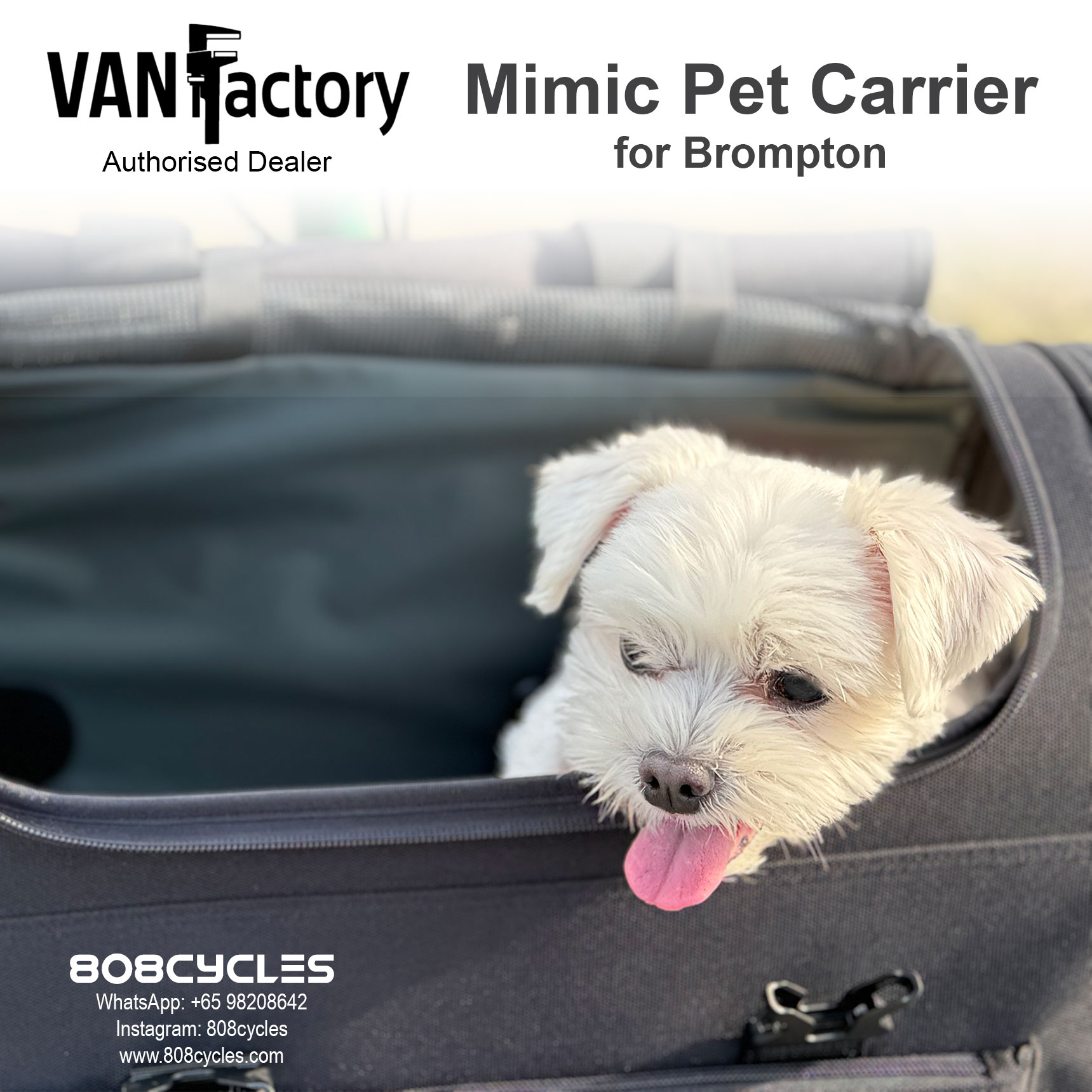 VanFactory Mimic Pet Carrier - Black - Image 7
