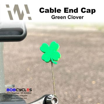 WhamDesign Cable End Cap - Green Clover