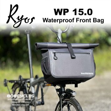 Ryos WP 15.0 Front Messenger Bag (Charcoal)