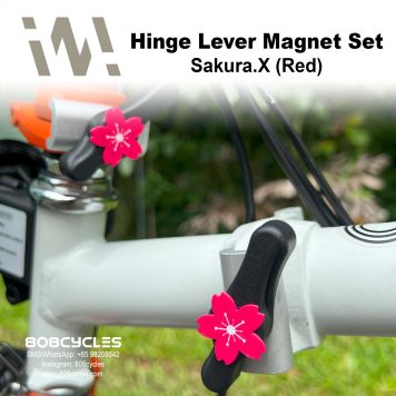 WhamDesign Hinge Lever Magnet Set - Sakura.X (Red)