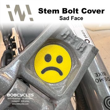 WhamDesign Stem Bolt Cover - Sad Face