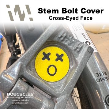 WhamDesign Stem Bolt Cover - Cross-Eyed Face