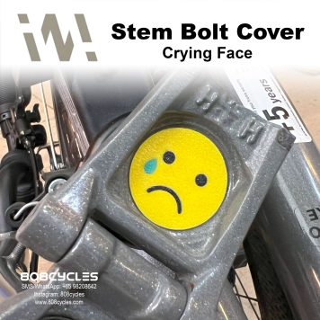 WhamDesign Stem Bolt Cover - Crying Face