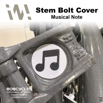 WhamDesign Stem Bolt Cover - Musical Note