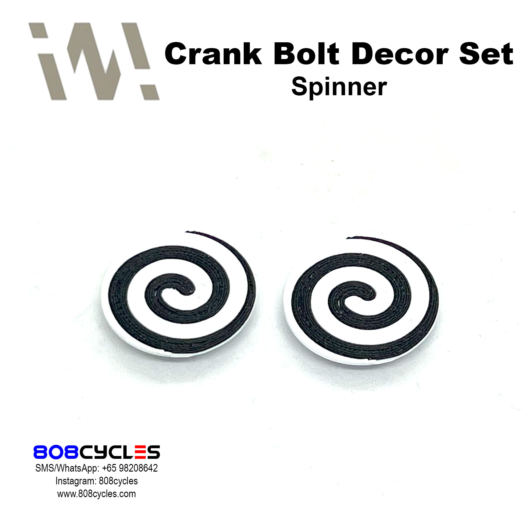 WhamDesign Crank Bolt Decor Set - Spiral - Image 2