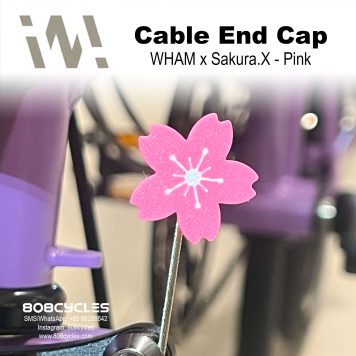 WhamDesign Cable End Cap - WHAM x SAKURA.X - Pink
