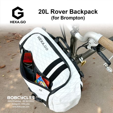 Hexa.Go 20L Rover Backpack for Brompton – 808 Cycles
