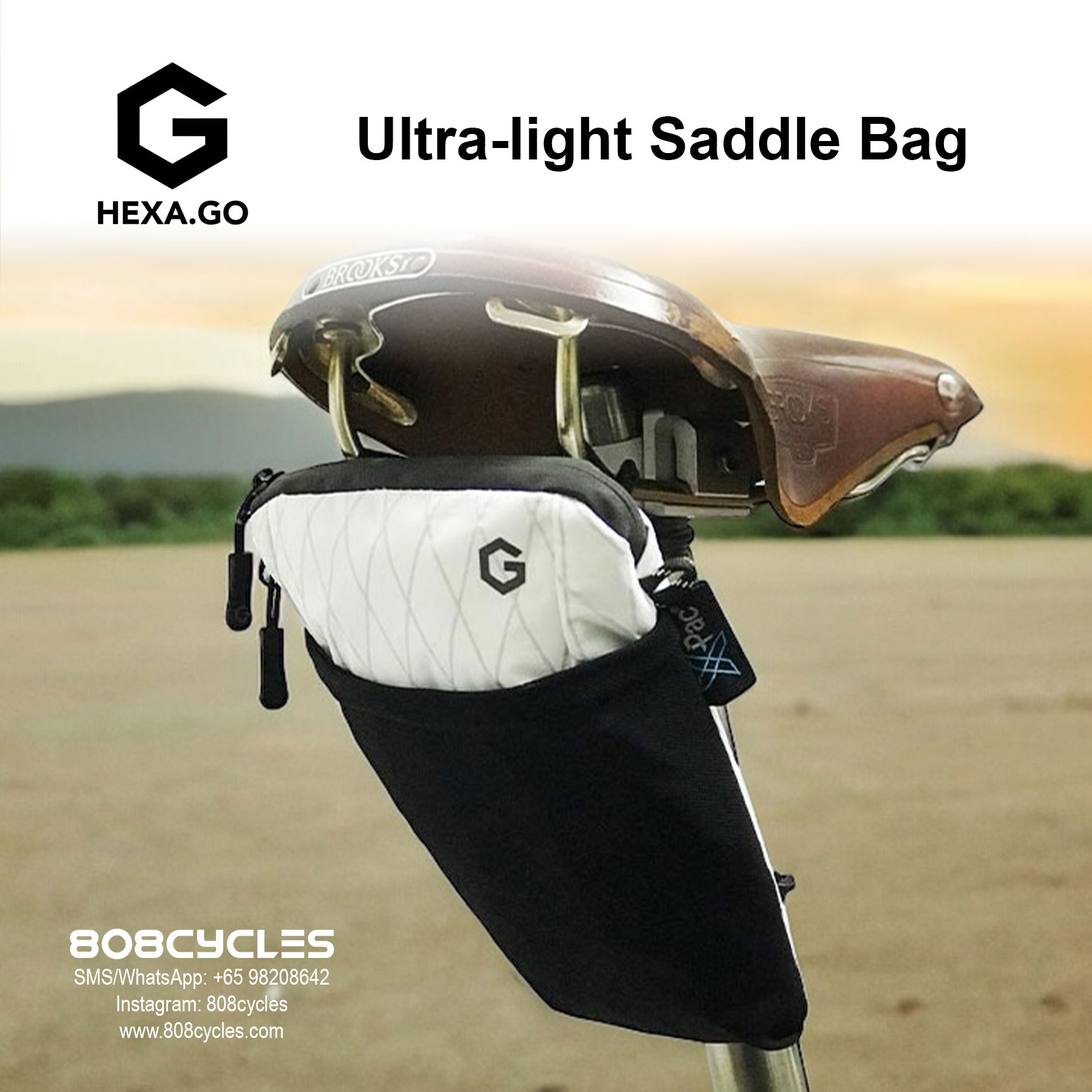 Hexa.Go Ultralight Saddle Bag