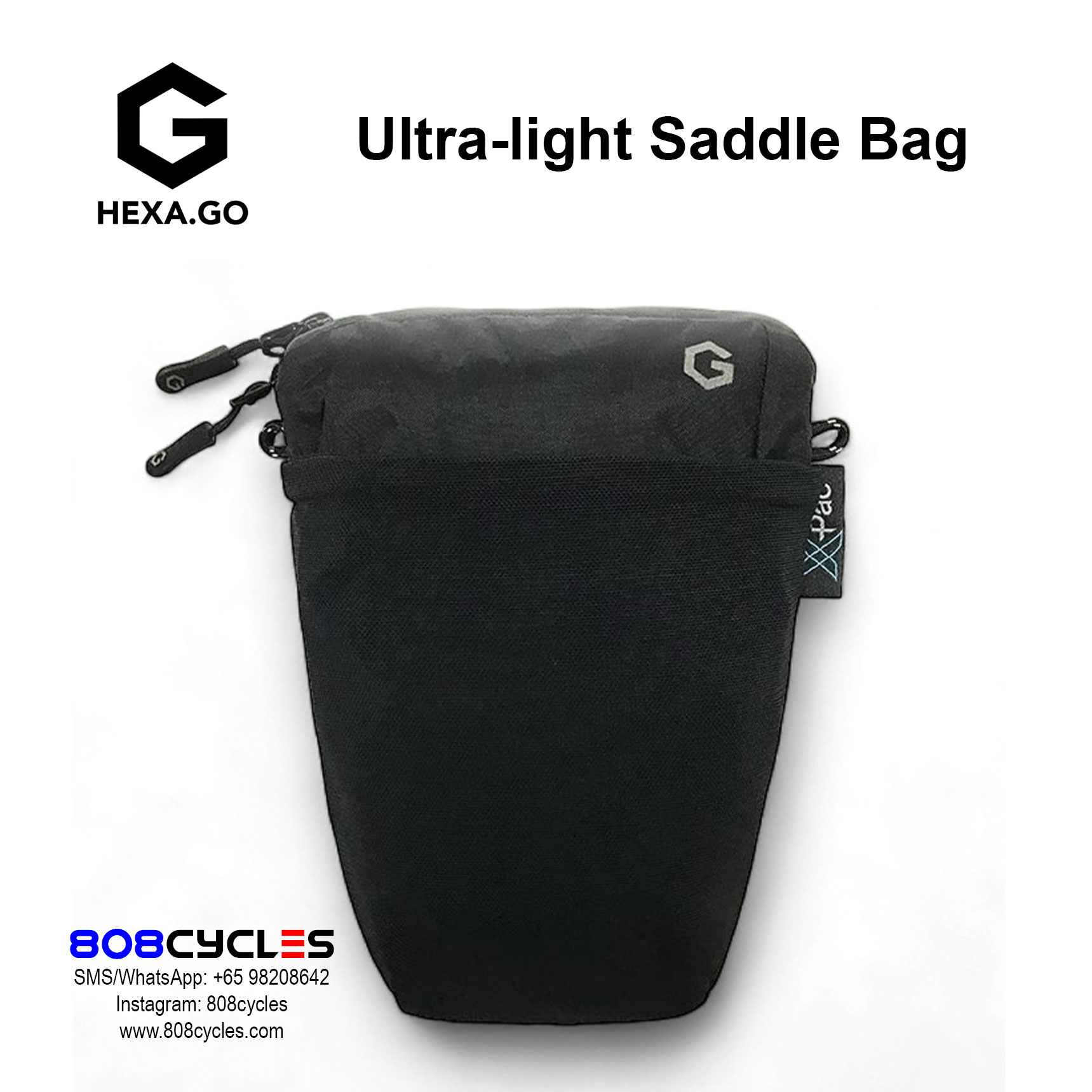 Hexa.Go Ultralight Saddle Bag - Image 5