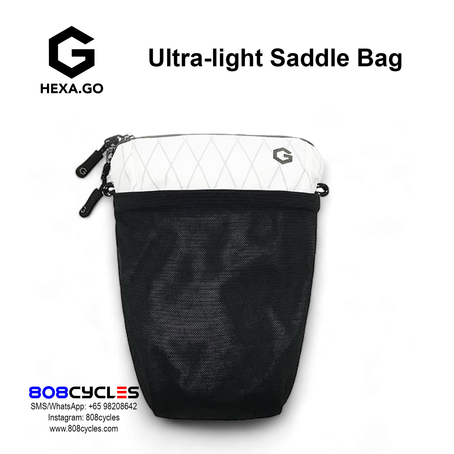 Hexa.Go Ultralight Saddle Bag - Image 6