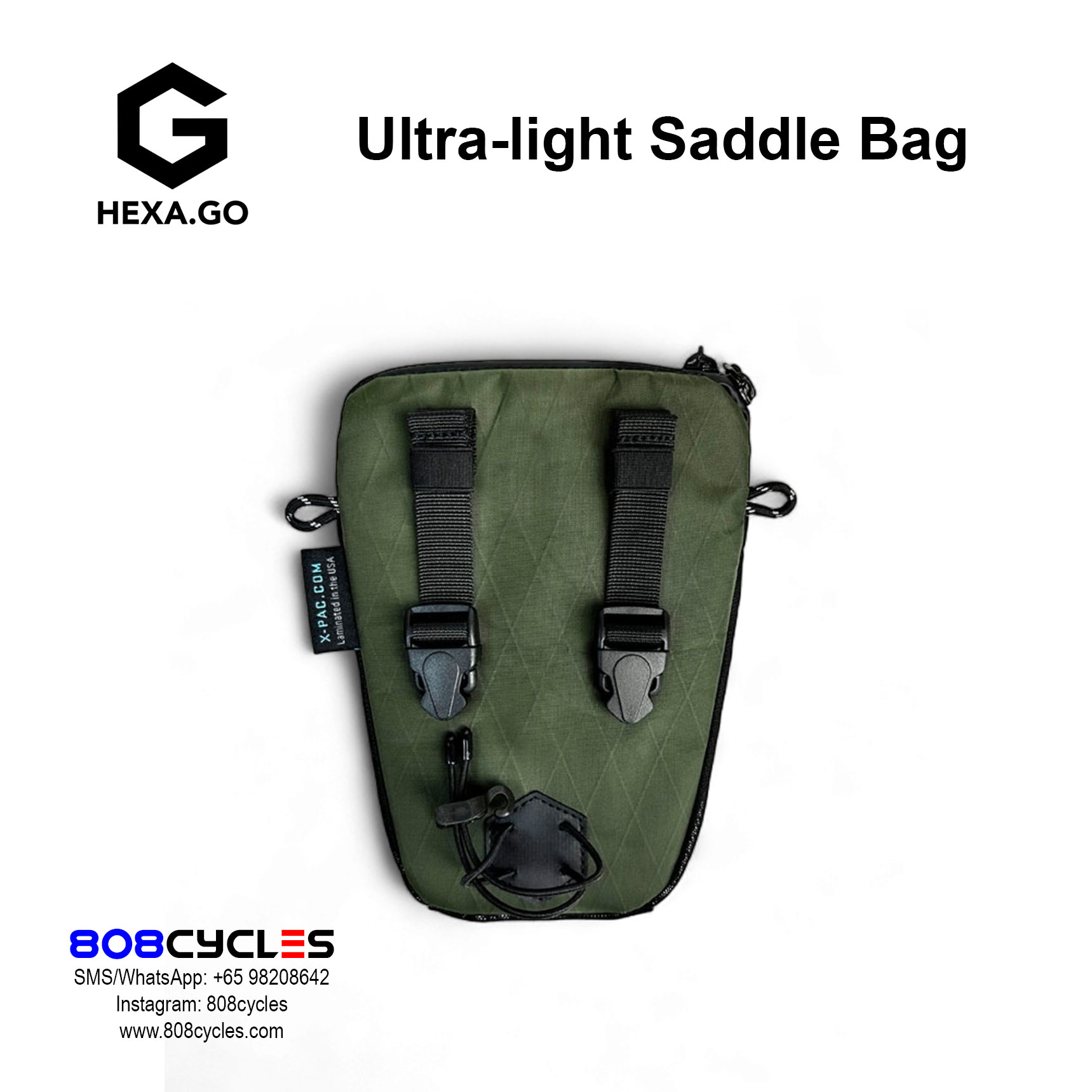 Hexa.Go Ultralight Saddle Bag - Image 7