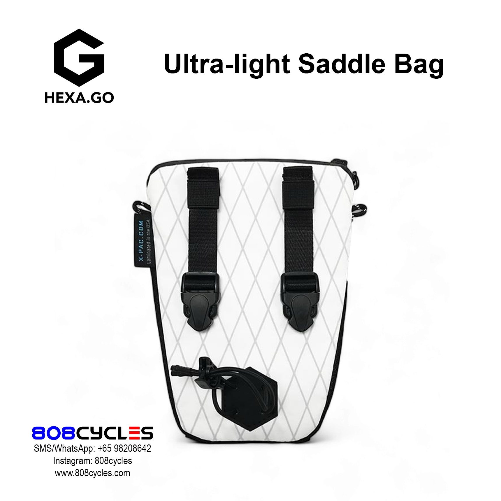 Hexa.Go Ultralight Saddle Bag - Image 9