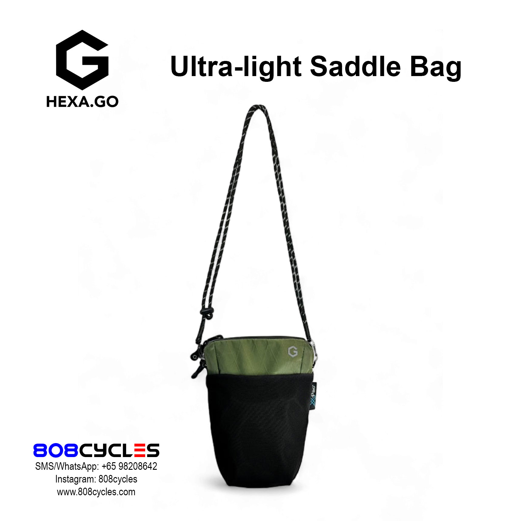Hexa.Go Ultralight Saddle Bag - Image 10