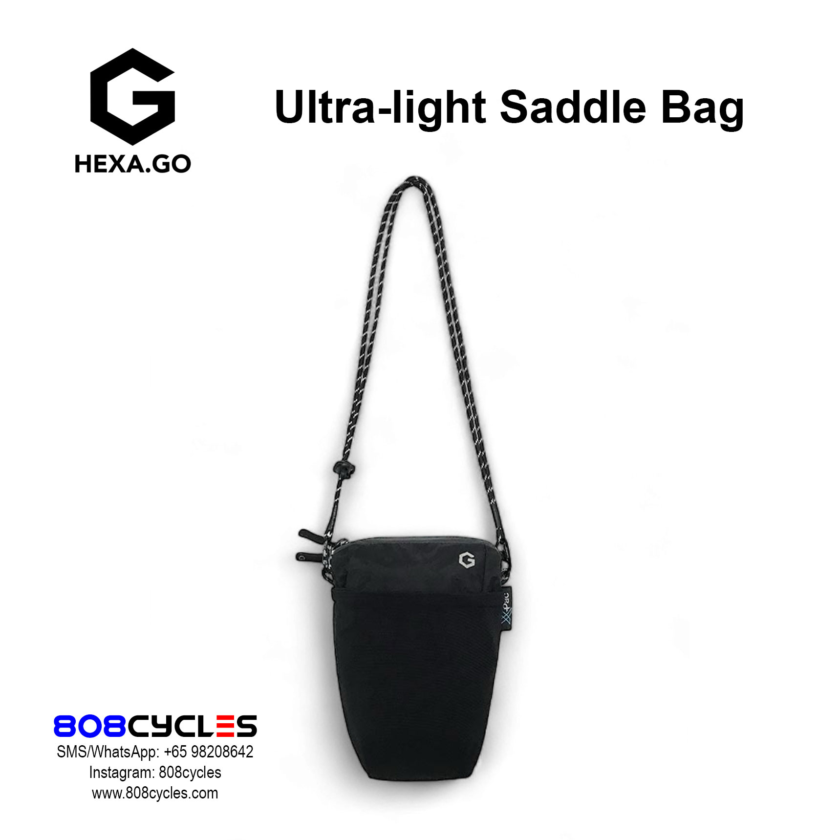 Hexa.Go Ultralight Saddle Bag - Image 11