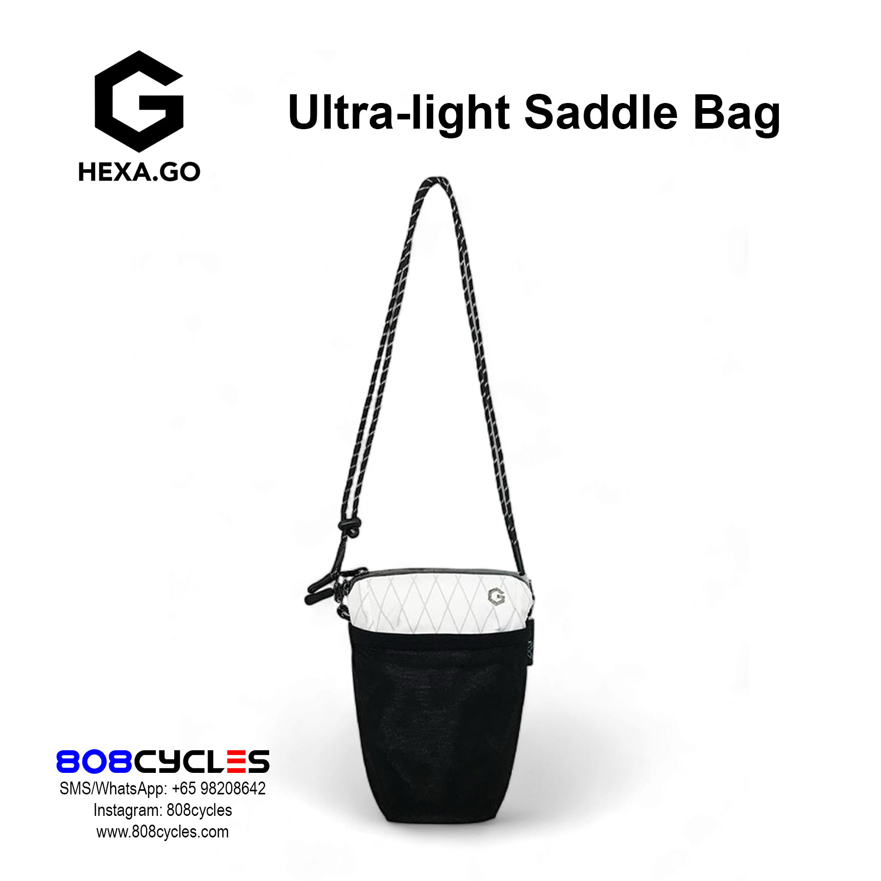 Hexa.Go Ultralight Saddle Bag - Image 12