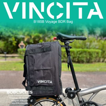 Vincita B185B Voyage BDR Bag - Backpack Dufflebag Rackbag