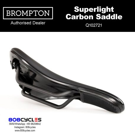 BROMPTON Superlight Carbon Saddle Q102721 – 808 Cycles