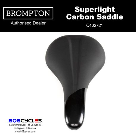 BROMPTON Superlight Carbon Saddle Q102721 – 808 Cycles
