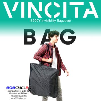 Vincita B500Y Invisibility Bagcover for Brompton