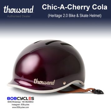 Thousand Heritage 2.0 Bike & Skate Helmet - Chic-a-Cherry Cola