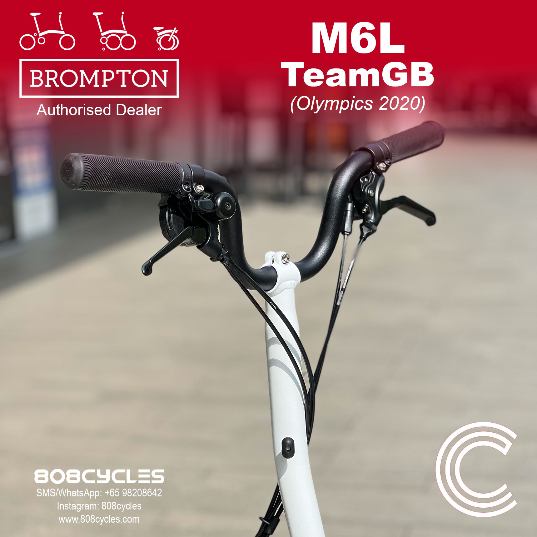 Brompton Team GB M6L – Tokyo 2020 Limited Edition - Image 4