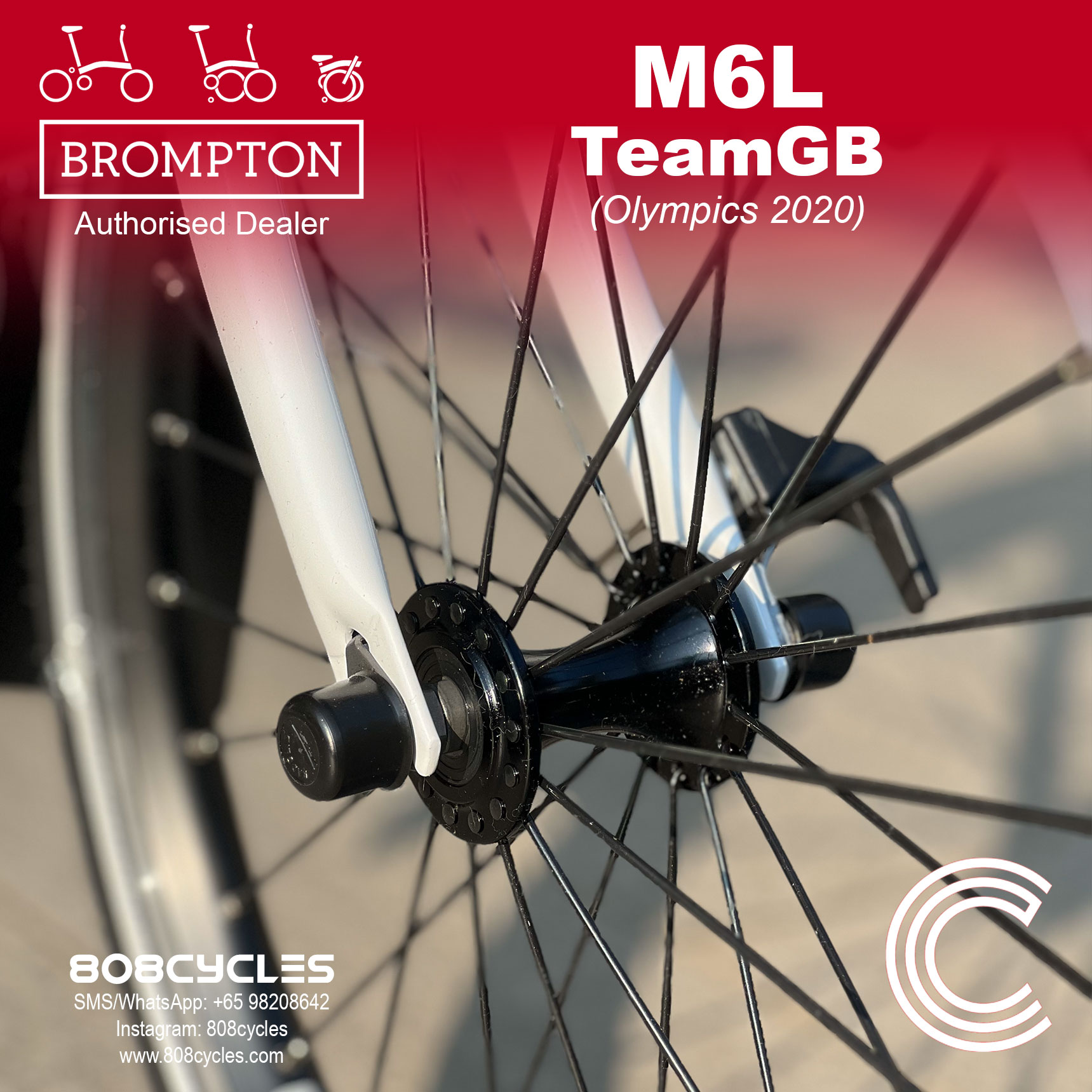 Brompton Team GB M6L – Tokyo 2020 Limited Edition - Image 9