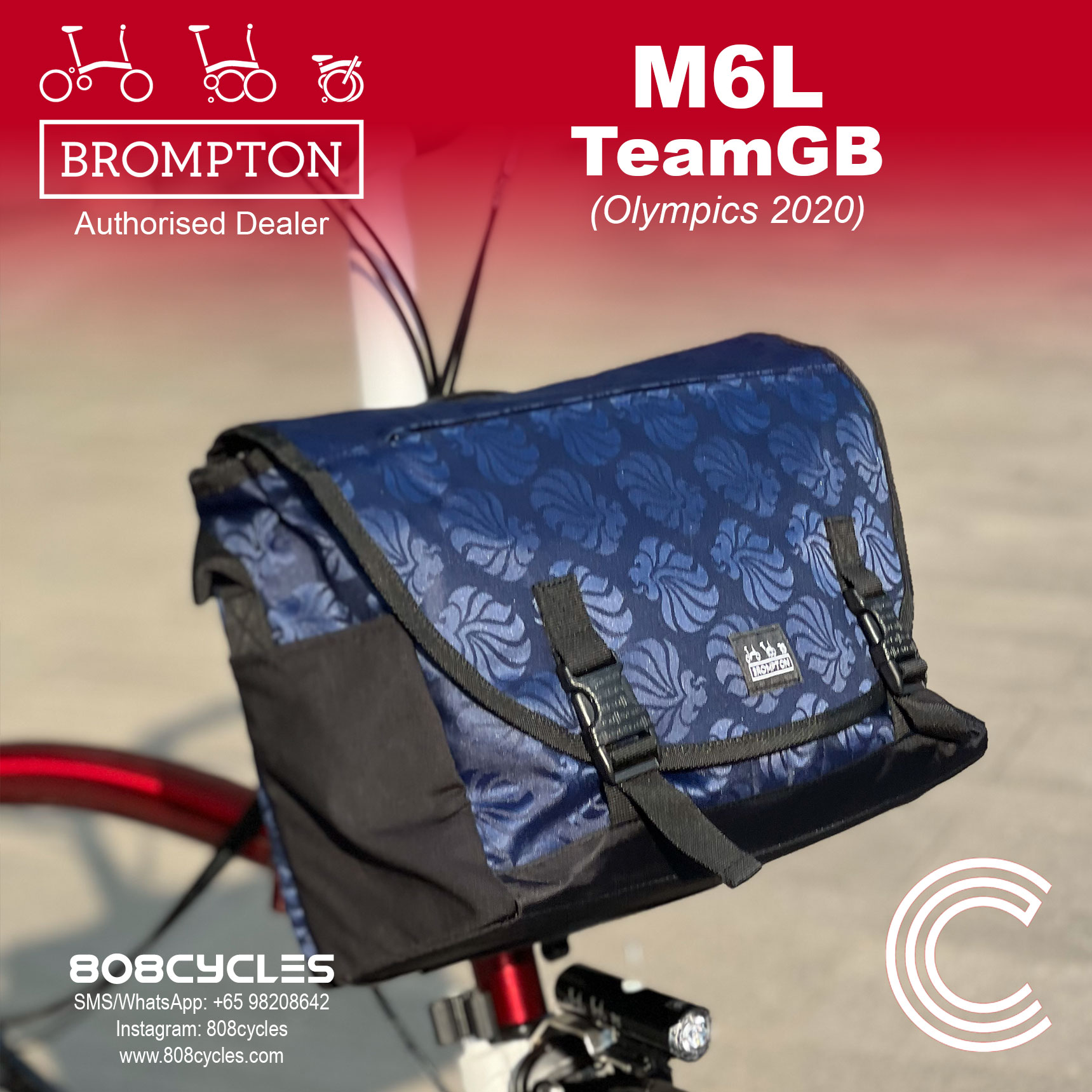 Brompton Team GB M6L – Tokyo 2020 Limited Edition - Image 14