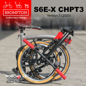 Brompton CHPT3 v3 S6E-X Superlight limited edition folding bike in Singapore