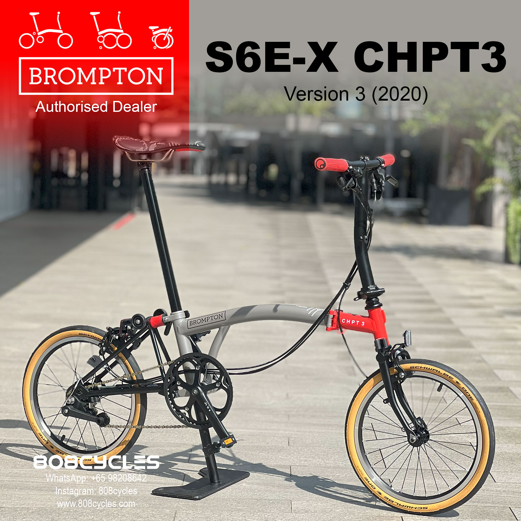 Brompton CHPT3 v3 S6E-X Superlight – 2020 Limited Edition - Image 3