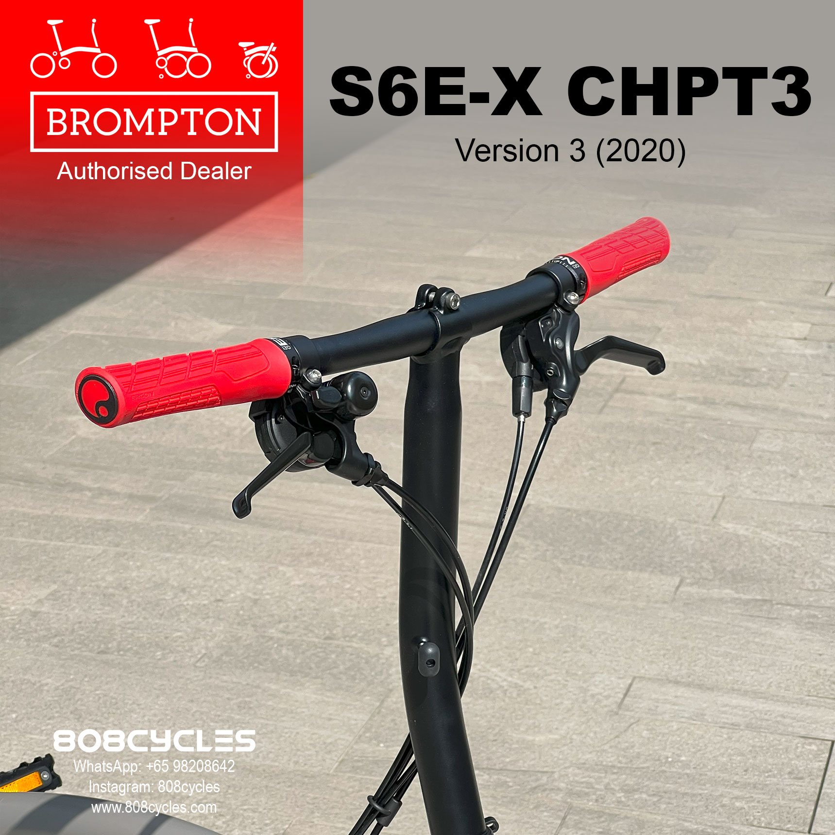 Brompton CHPT3 v3 S6E-X Superlight – 2020 Limited Edition - Image 4
