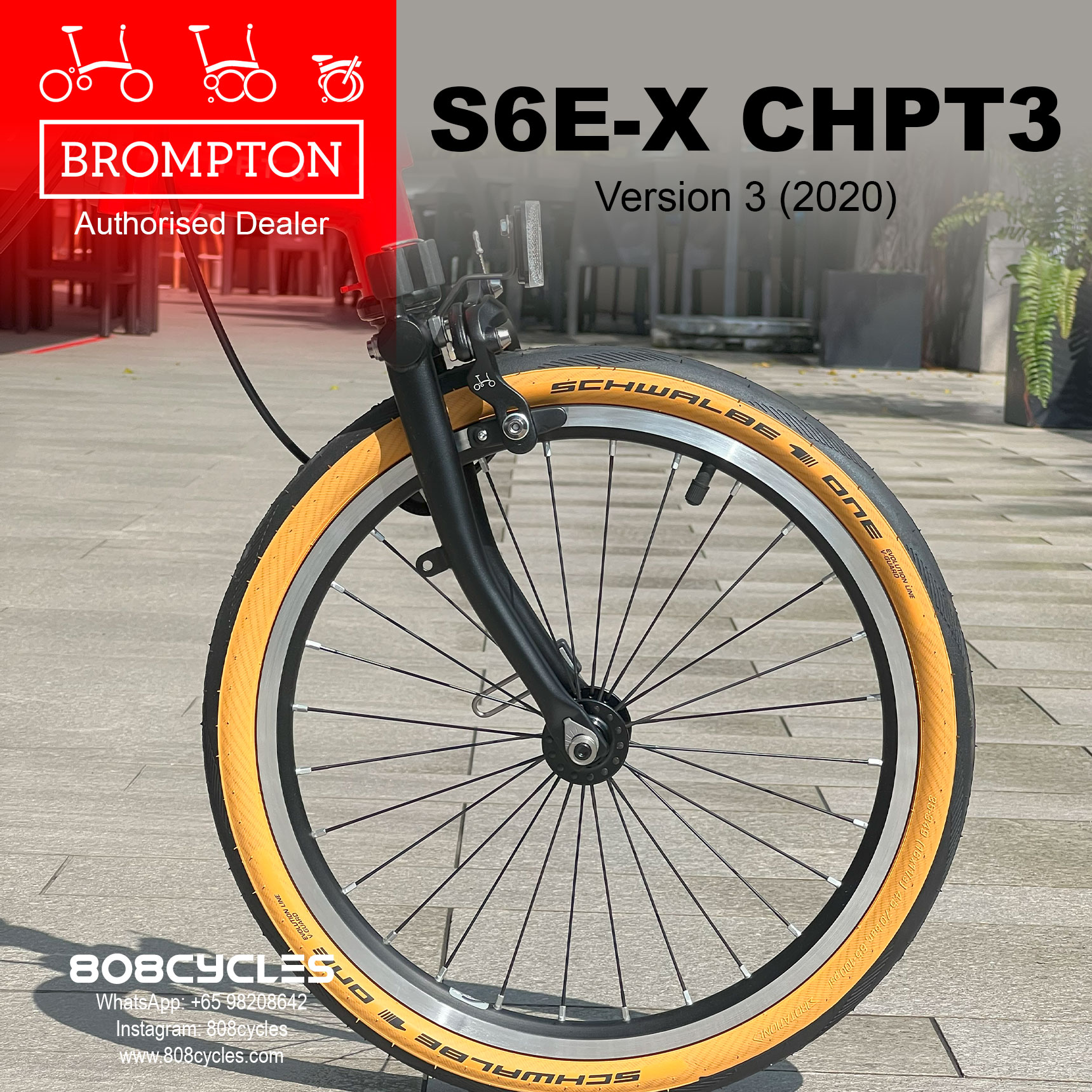Brompton CHPT3 v3 S6E-X Superlight – 2020 Limited Edition - Image 6