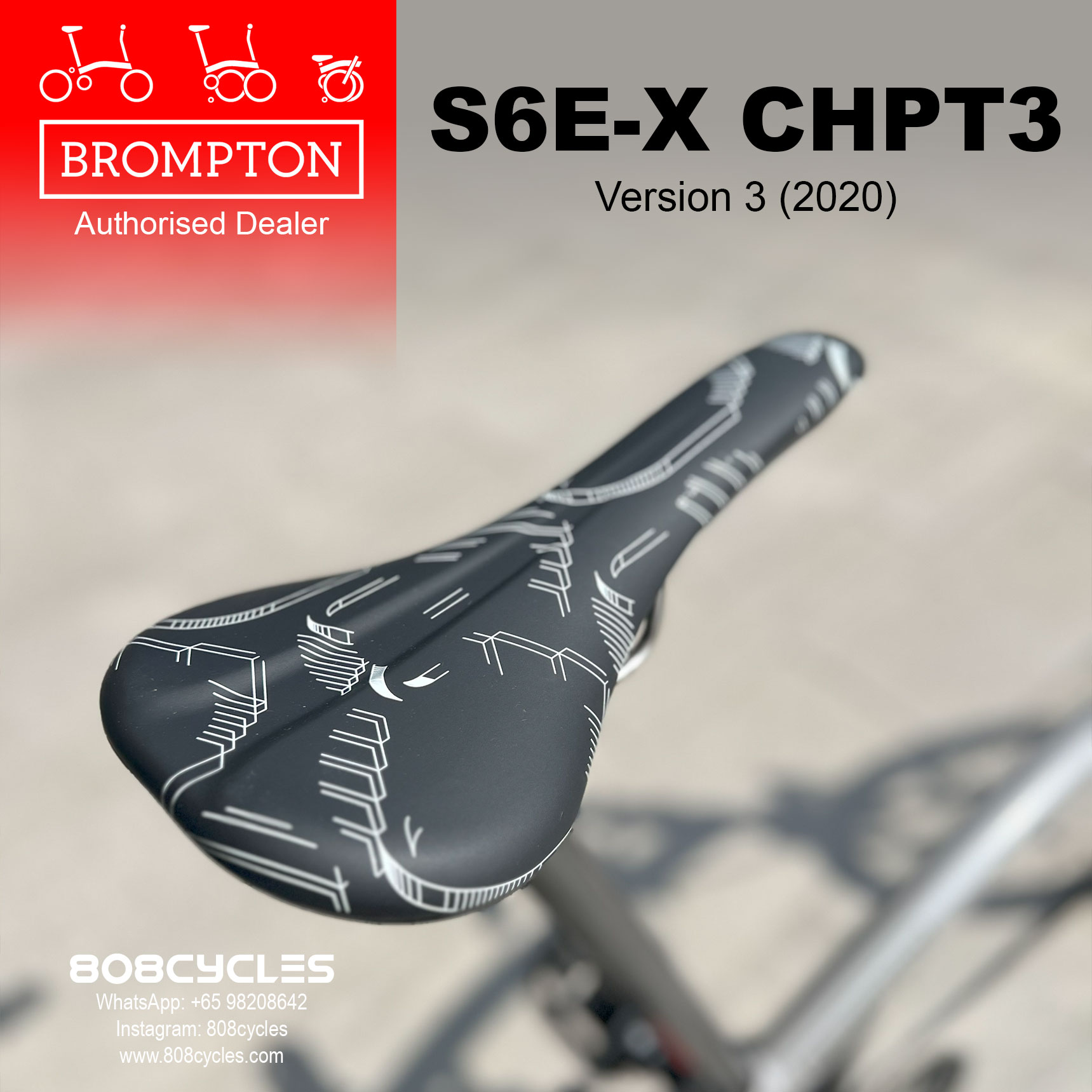 Brompton CHPT3 v3 S6E-X Superlight – 2020 Limited Edition - Image 8