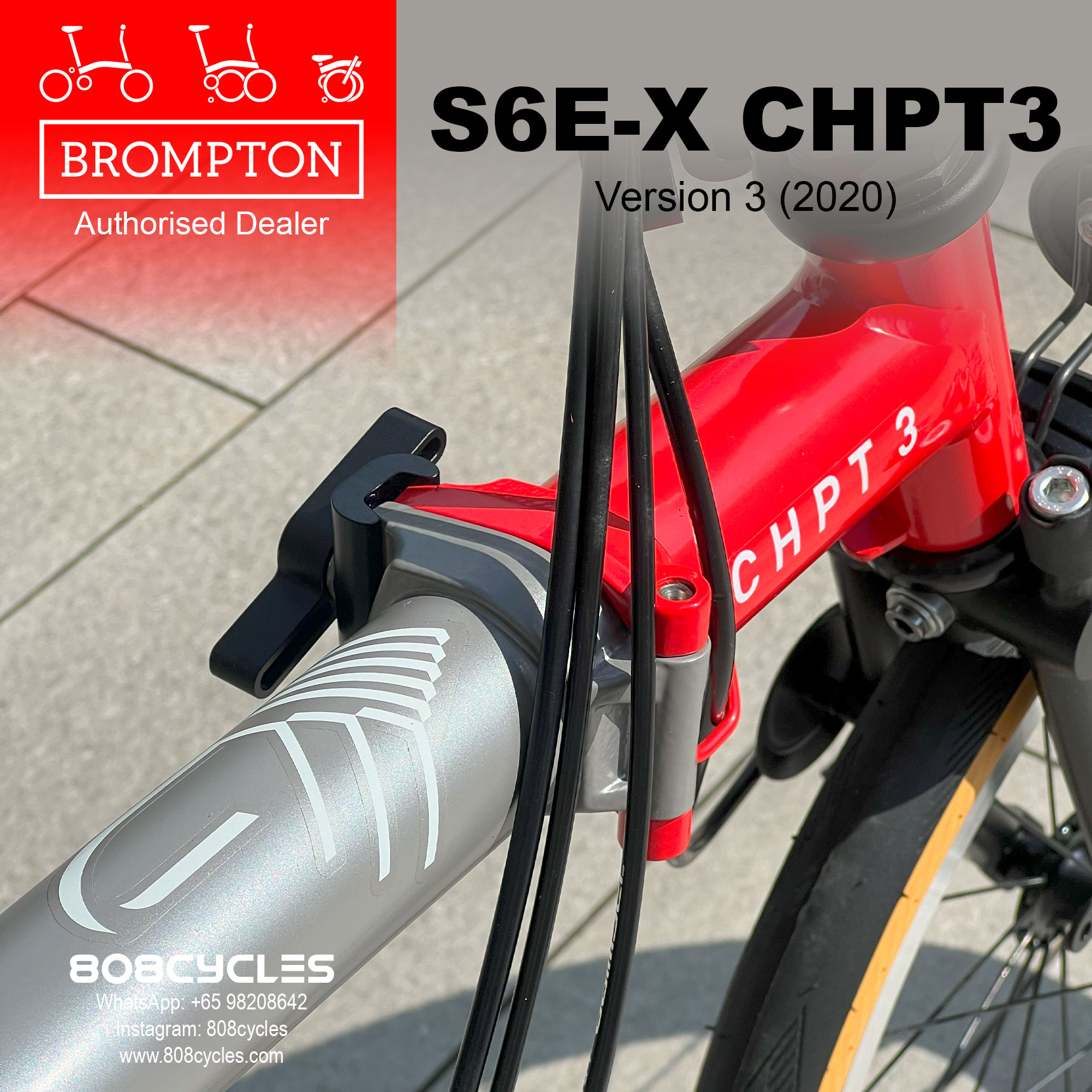 Brompton CHPT3 v3 S6E-X Superlight – 2020 Limited Edition - Image 9