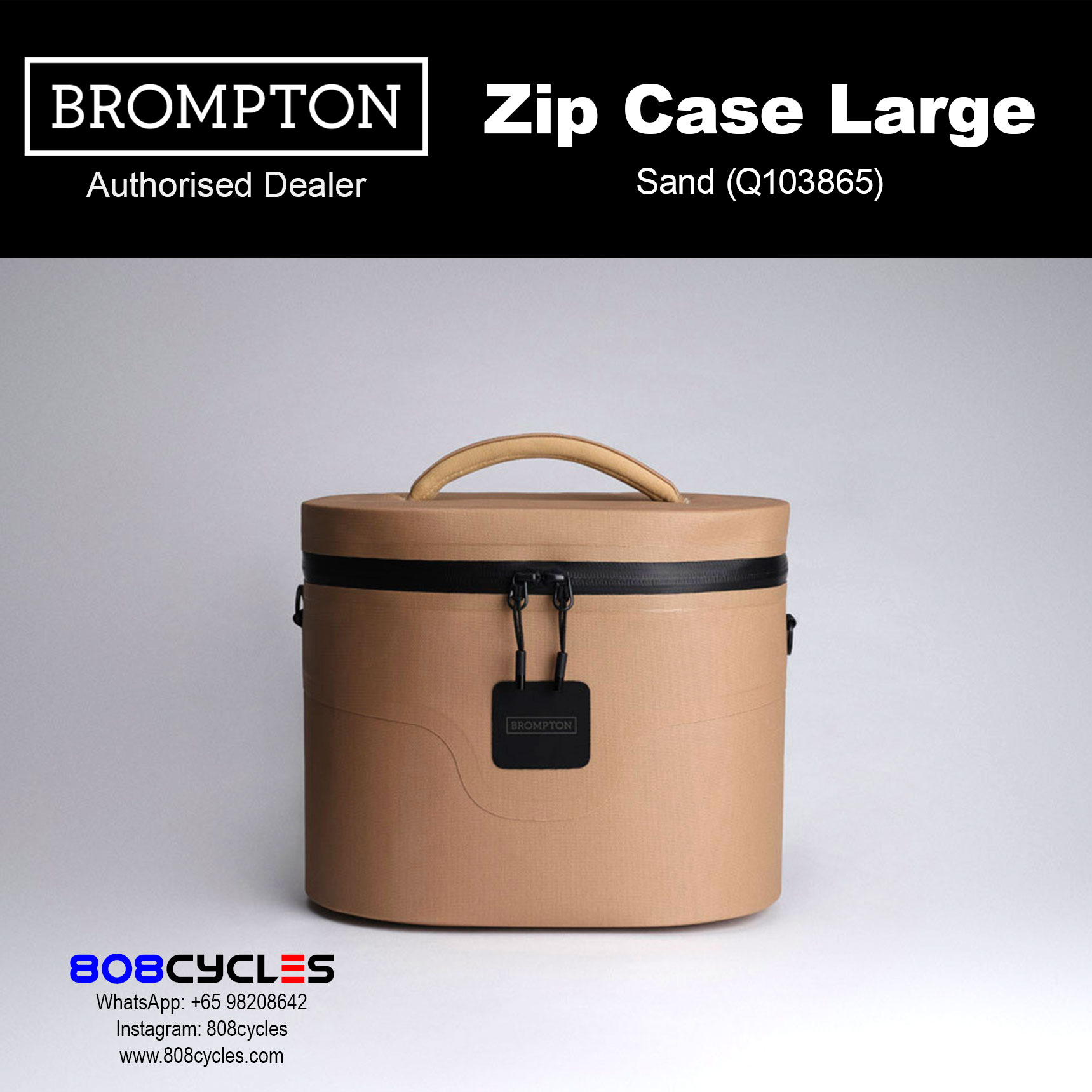 Brompton Zip Case Large – Protective Front Luggage - Image 11