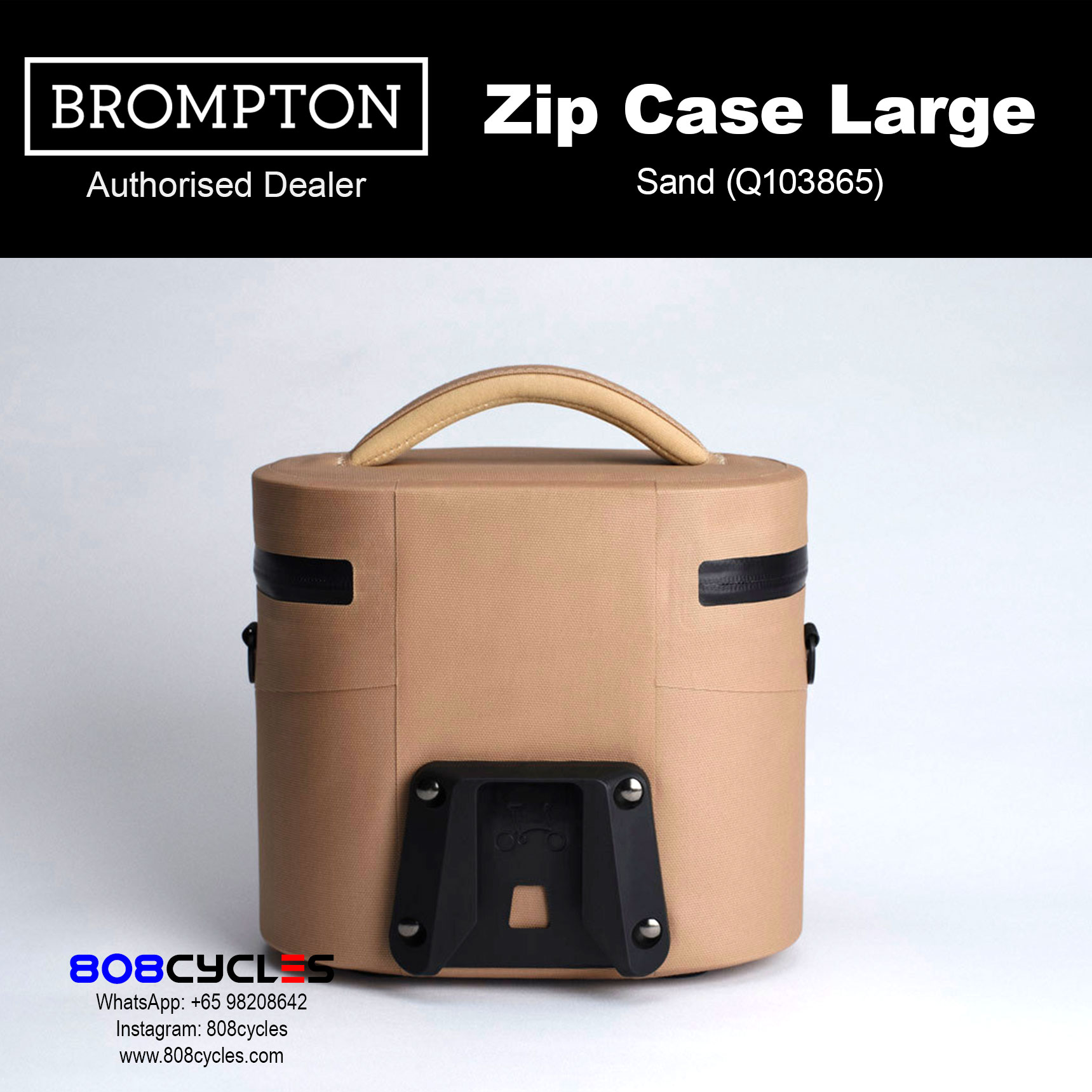 Brompton Zip Case Large – Protective Front Luggage - Image 13