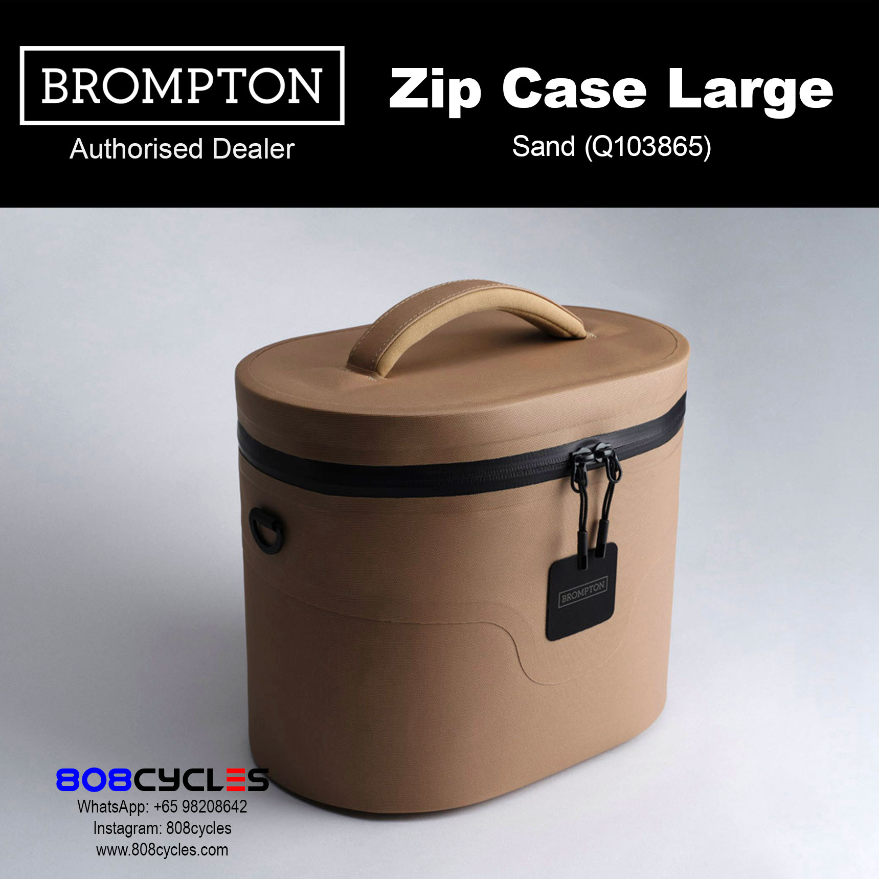 Brompton Zip Case Large – Protective Front Luggage - Image 14