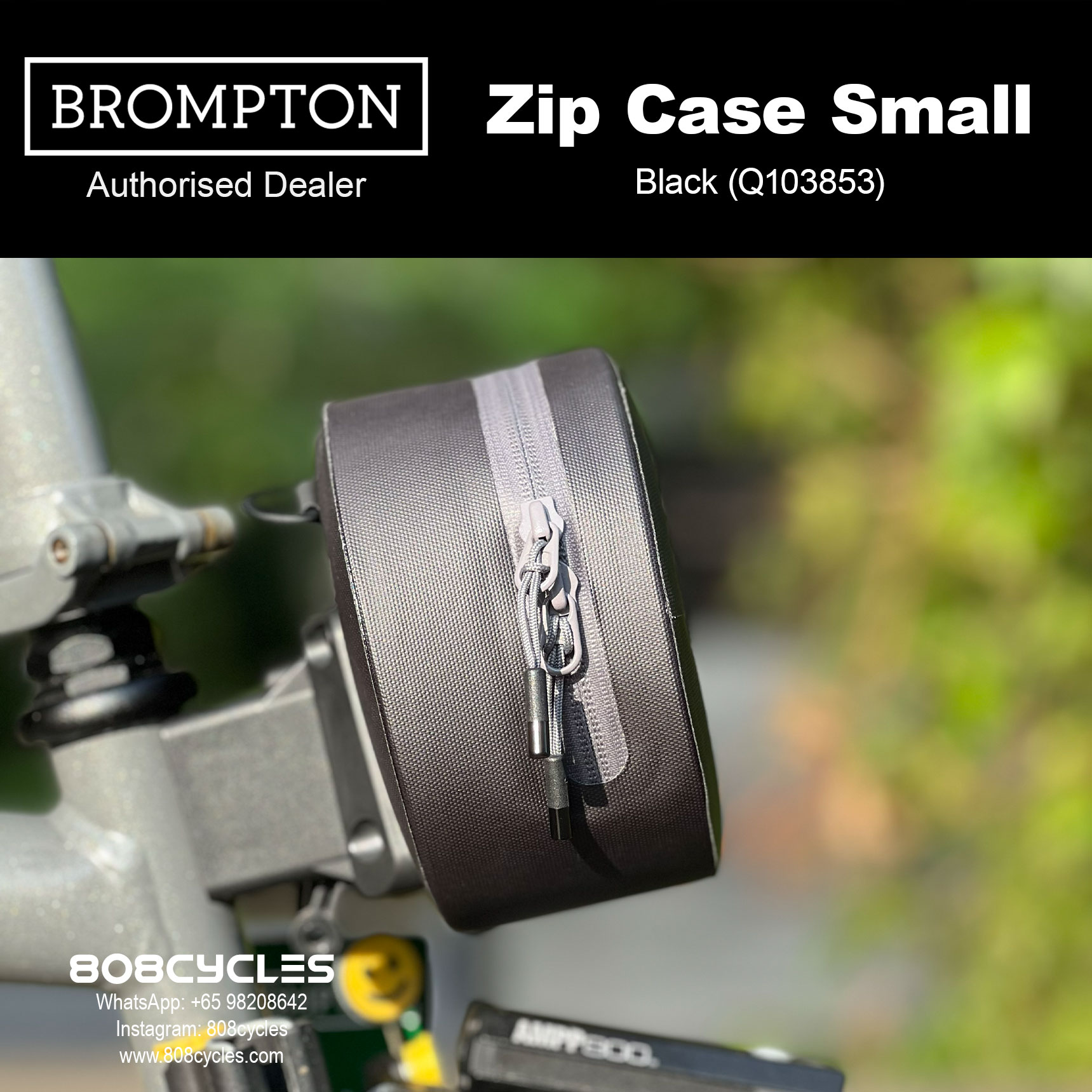 Brompton Zip Case Small – Compact Essentials Case - Image 4