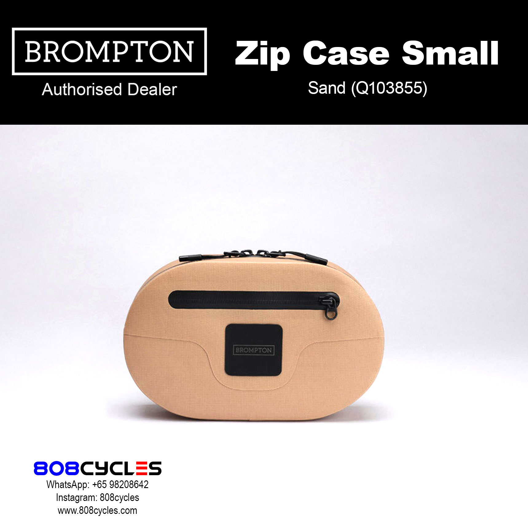 Brompton Zip Case Small – Compact Essentials Case - Image 9