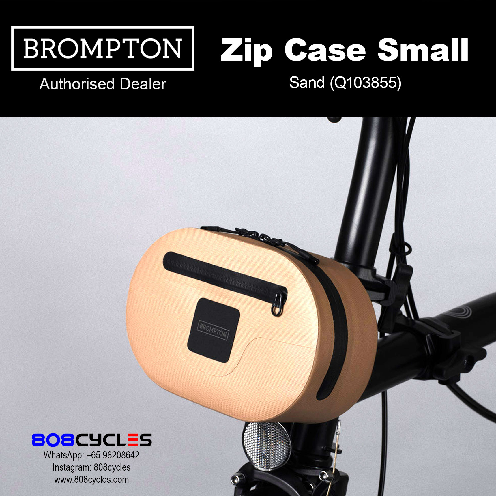 Brompton Zip Case Small – Compact Essentials Case - Image 10