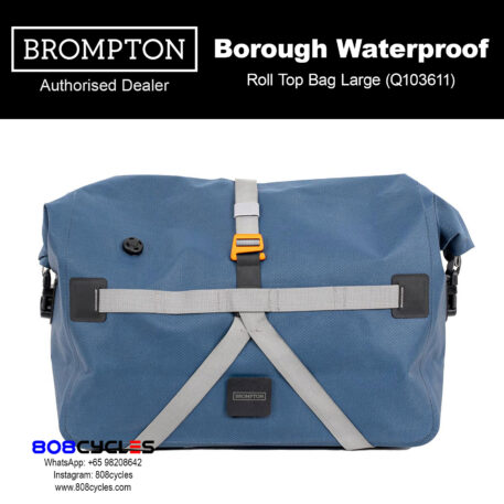 Brompton Borough Waterproof Roll Top Bag Large 25L – Navy (Q103611