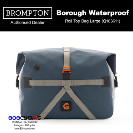 Brompton Borough Waterproof Roll Top Bag Large 25L – Navy (Q103611
