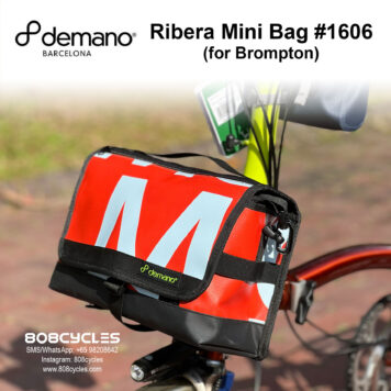 Demano Ribera (#1606) Mini Front Bag for Brompton