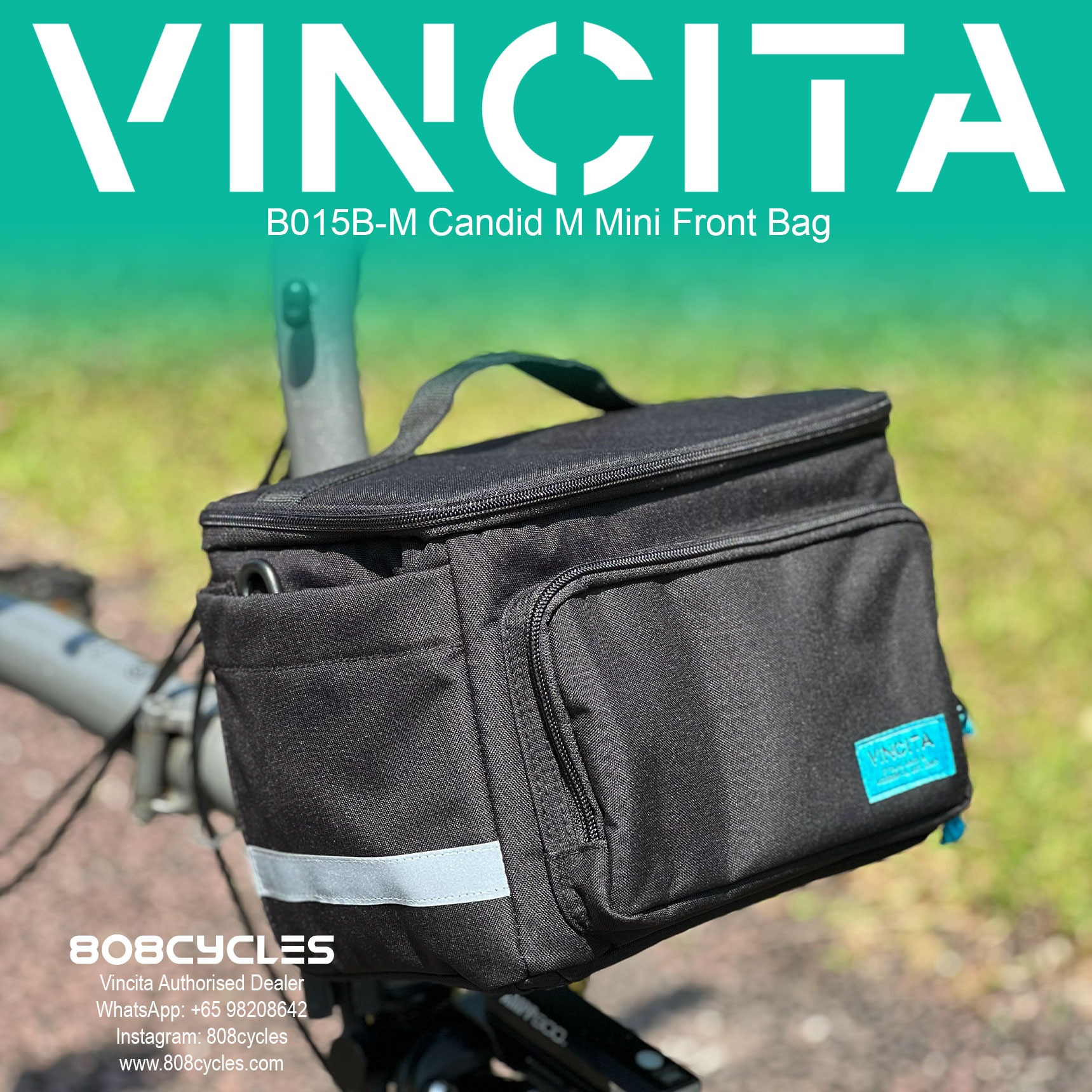 Vincita B015B-M Candid M Mini Front Bag - Image 2
