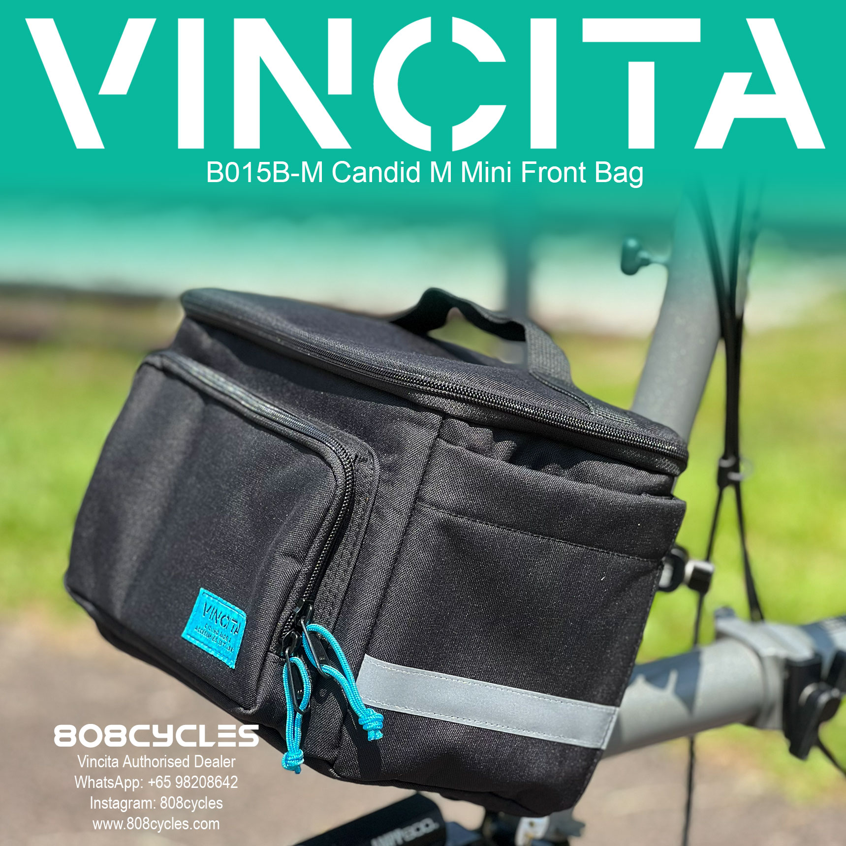 Vincita B015B-M Candid M Mini Front Bag