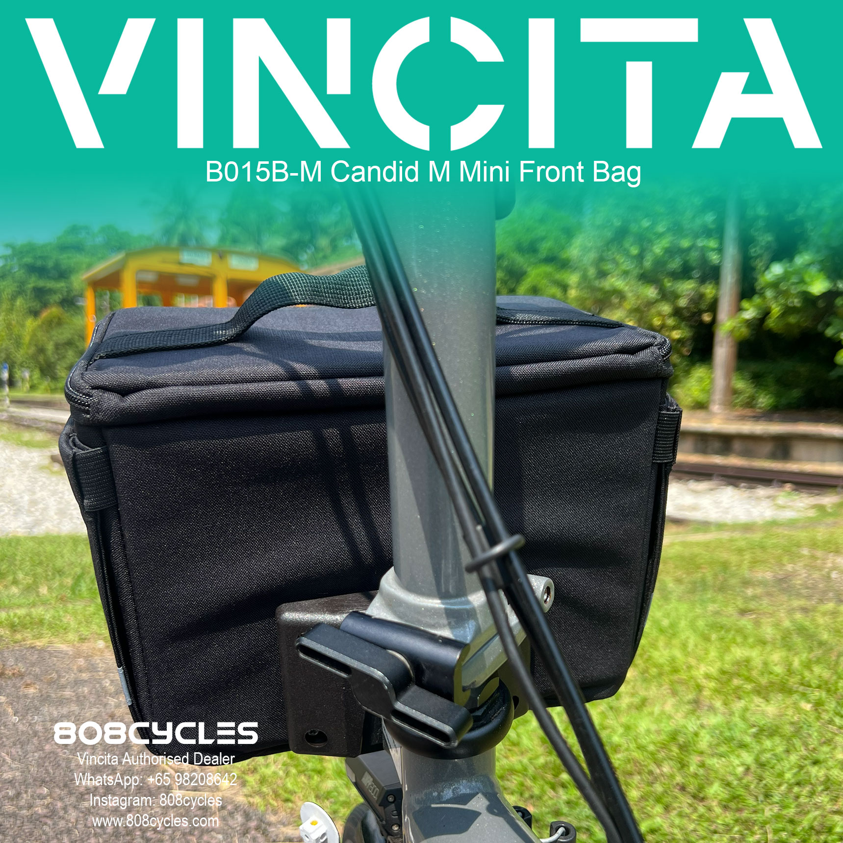 Vincita B015B-M Candid M Mini Front Bag - Image 7