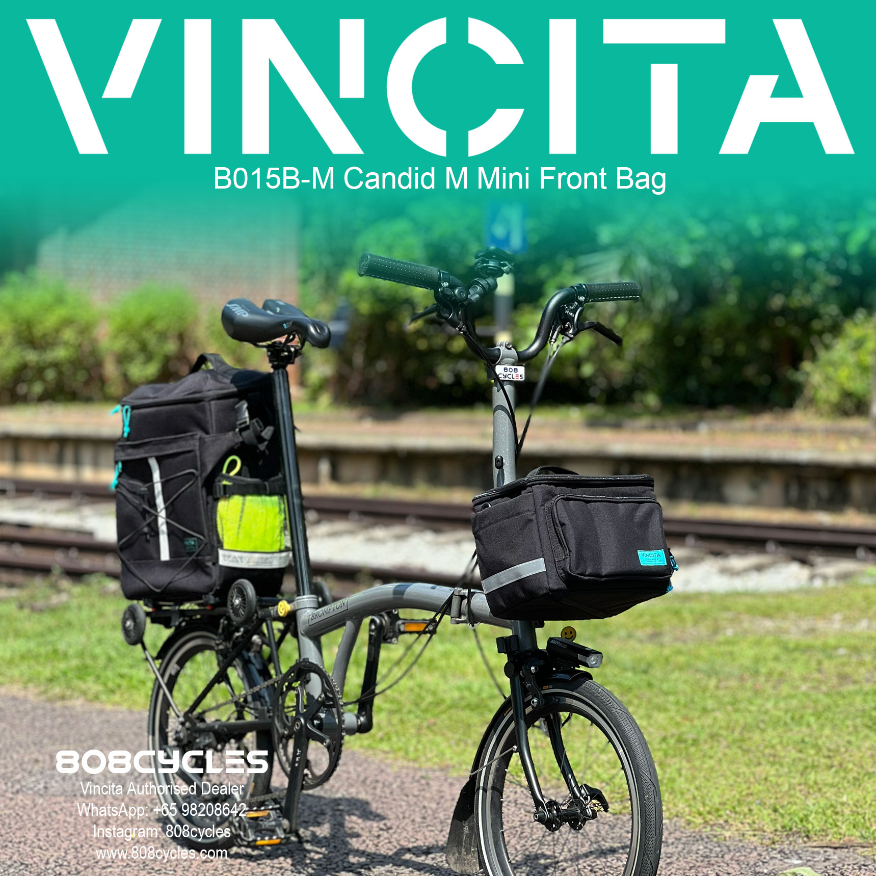 Vincita B015B-M Candid M Mini Front Bag - Image 8